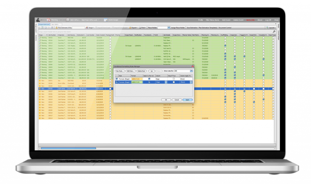 Conditional Formatting